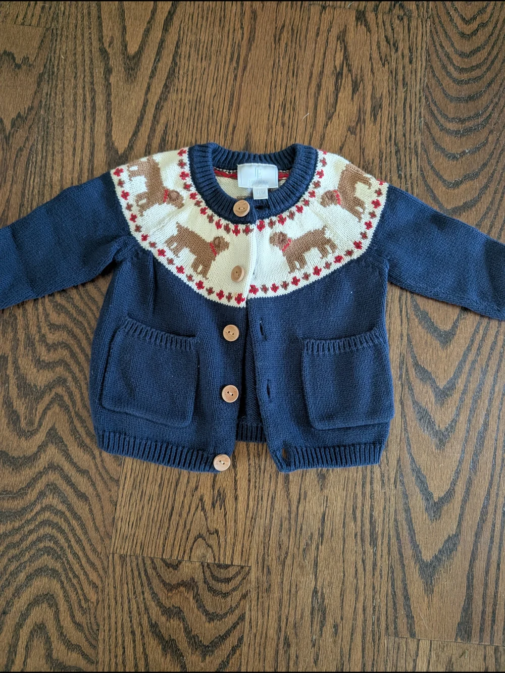 Little English Lab Cardigan